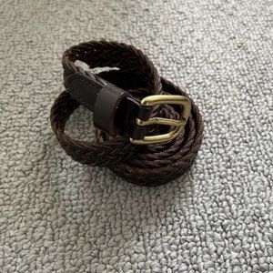 Banana Republic braided leather belt